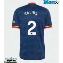Arsenal William Saliba #2 Replica Away Shirt 2026-27 Short Sleeve